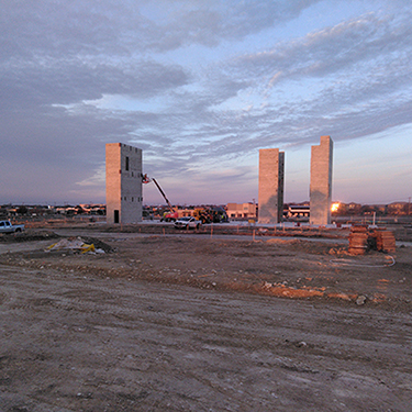 IMAGE: Three towers rising at Texell Headquarters