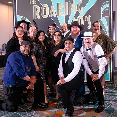 IMAGE: Branch managers and Retail managers at Texell's annual awards banquet