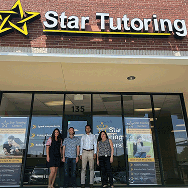 GIF: Images of Star Tutoring store front and inside