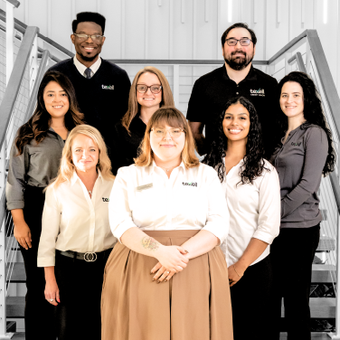 IMAGE: Texell Insurance team members in the headquarters